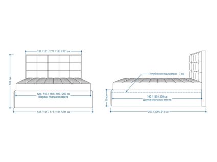 Кровать Lonax Адель велюр Dolly-1 (с подъемным механизмом) 180х200