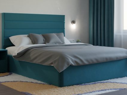 Кровать Lonax Кармела велюр Dolly-13 (с подъемным механизмом) 160х200