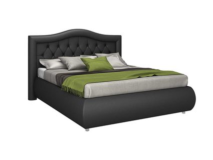 Кровать Sleeptek Premier 6 Экокожа Black (с подъемным механизмом) 253