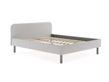 Кровать Сонум Hanna Багама серый 160х200