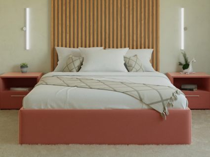 Кровать Lonax Белла велюр Dolly-13 (с подъемным механизмом)