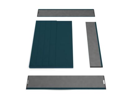 Кровать Lonax Кармела велюр Dolly-13 (с основанием) 200х200