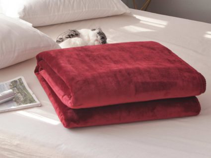 Плед Софи де Марко София (бордо) 160х220