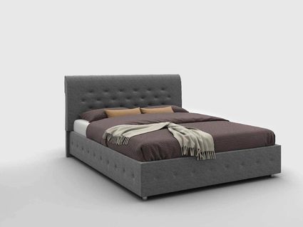 Кровать Sleeptek Premier 1 Экоожа Black 266