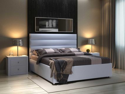 Кровать Sleeptek Premier 4 Велюр 20 (с подъемным механизмом) 160х190