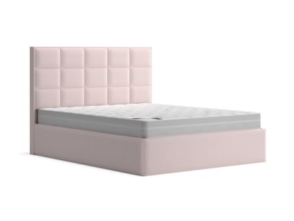 Кровать Lonax Адель велюр Dolly-8 (с основанием) 160х190