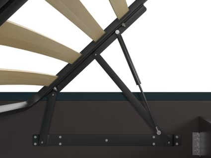 Кровать Lonax Аврора велюр Dolly-2 (с подъемным механизмом) 140х200