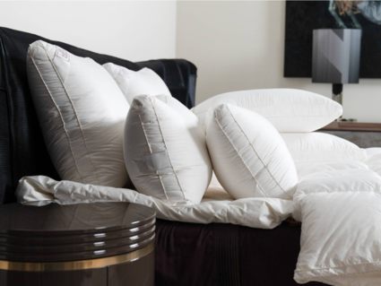 Подушка German Grass King Down Grass с бортиком средняя 50х70