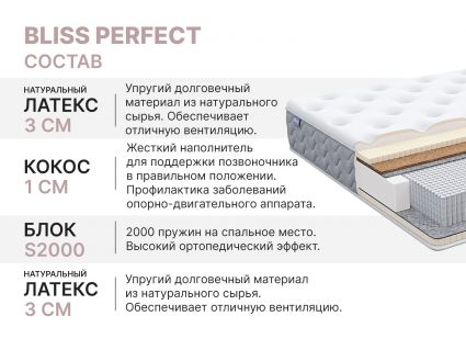 Матрас Димакс Bliss Perfect 90х190