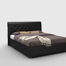 Кровать Sleeptek Premier 1 Экоожа Black (с подъемным механизмом) 140х190